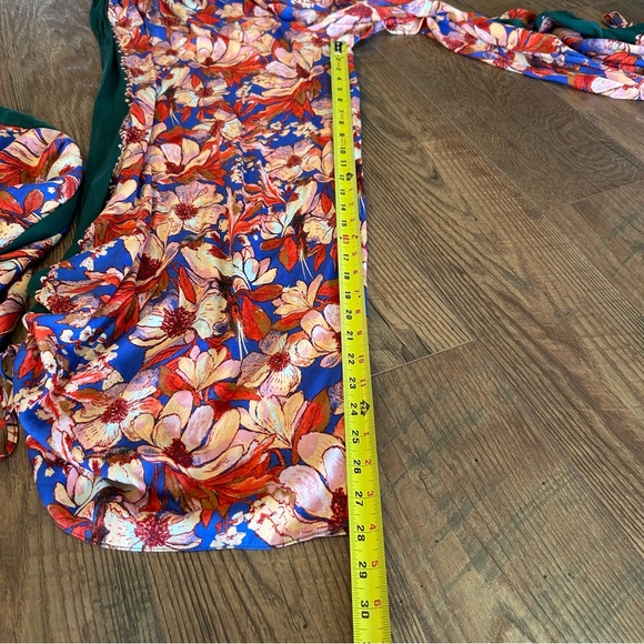 Intimately By Free People In Bloom Kimono Set Color Midnight Combo Medium - Picture 6 of 15